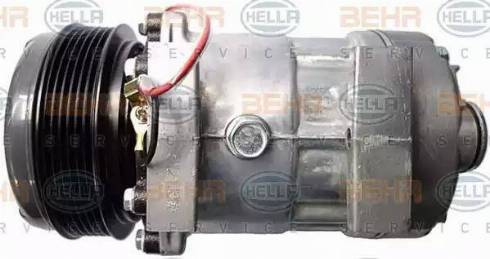 HELLA 8FK 351 128-601 - Compresseur, climatisation cwaw.fr