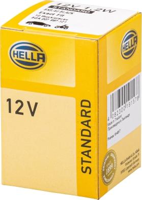 HELLA 8GA 007 997-121 - Ampoule, éclairage des instruments cwaw.fr