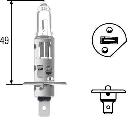 HELLA 8GH 002 089-153 - Ampoule, projecteur principal cwaw.fr