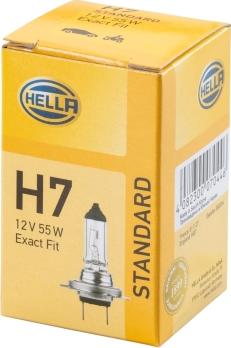 HELLA 8GH007157-121 - Ampoule, projecteur longue portée cwaw.fr