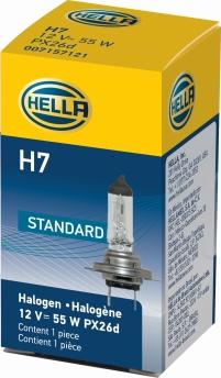 HELLA 8GH 178 555-011 - Ampoule, projecteur longue portée cwaw.fr