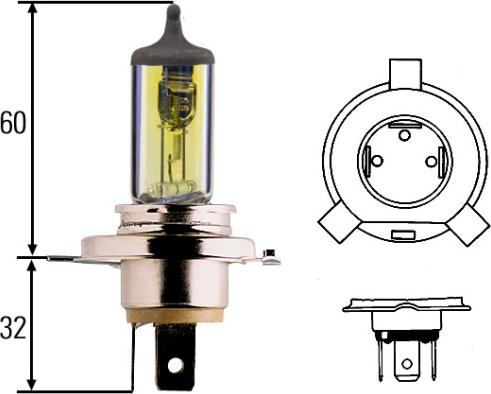 HELLA 8GJ 002 525-341 - Ampoule, projecteur principal cwaw.fr