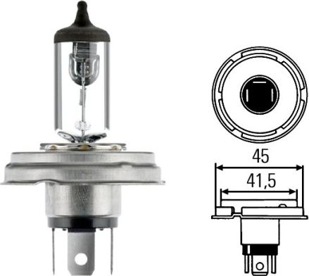 HELLA 8GJ 002 088-461 - Ampoule, projecteur principal cwaw.fr