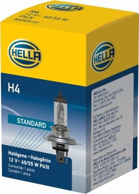 HELLA 8GJ 178 555-001 - Ampoule, projecteur longue portée cwaw.fr