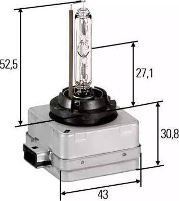 HELLA 8GS 009 028-021 - Ampoule cwaw.fr