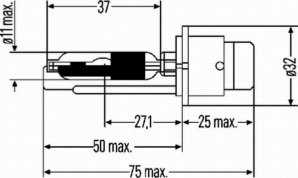 HELLA 8GS 007 001-197 - Ampoule cwaw.fr