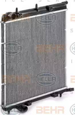 HELLA 8MK 376 900-041 - Radiateur, refroidissement du moteur cwaw.fr