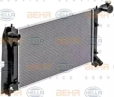 HELLA 8MK 376 900-321 - Radiateur, refroidissement du moteur cwaw.fr