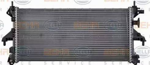 HELLA 8MK 376 745-021 - Radiateur, refroidissement du moteur cwaw.fr