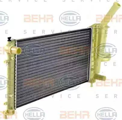 HELLA 8MK 376 754-421 - Radiateur, refroidissement du moteur cwaw.fr