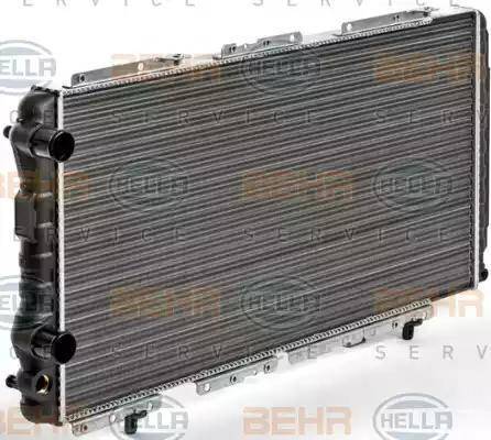 HELLA 8MK 376 700-561 - Radiateur, refroidissement du moteur cwaw.fr