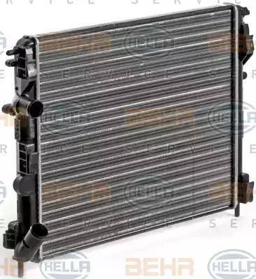 HELLA 8MK 376 700-581 - Radiateur, refroidissement du moteur cwaw.fr