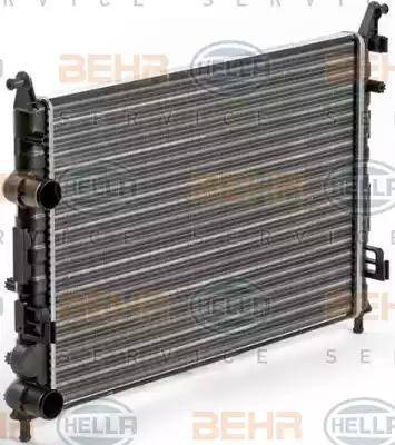 HELLA 8MK 376 700-251 - Radiateur, refroidissement du moteur cwaw.fr