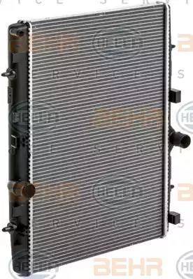 HELLA 8MK 376 700-231 - Radiateur, refroidissement du moteur cwaw.fr