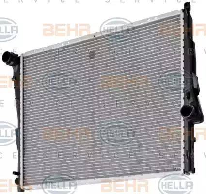 HELLA 8MK 376 716-244 - Radiateur, refroidissement du moteur cwaw.fr