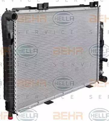 HELLA 8MK 376 711-191 - Radiateur, refroidissement du moteur cwaw.fr