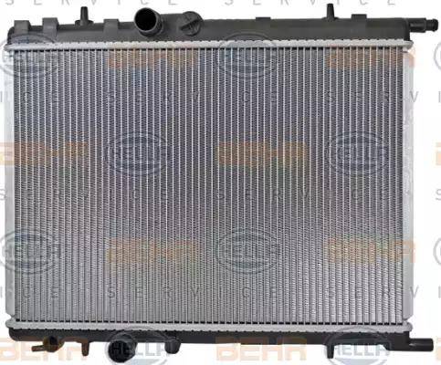 HELLA 8MK 376 718-054 - Radiateur, refroidissement du moteur cwaw.fr