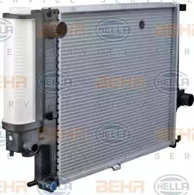 HELLA 8MK 376 713-081 - Radiateur, refroidissement du moteur cwaw.fr