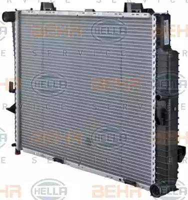 HELLA 8MK 376 712-641 - Radiateur, refroidissement du moteur cwaw.fr