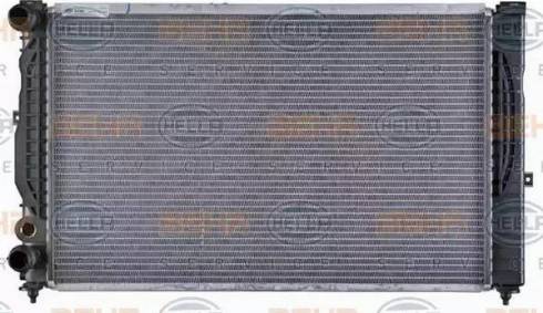 HELLA 8MK 376 720-591 - Radiateur, refroidissement du moteur cwaw.fr