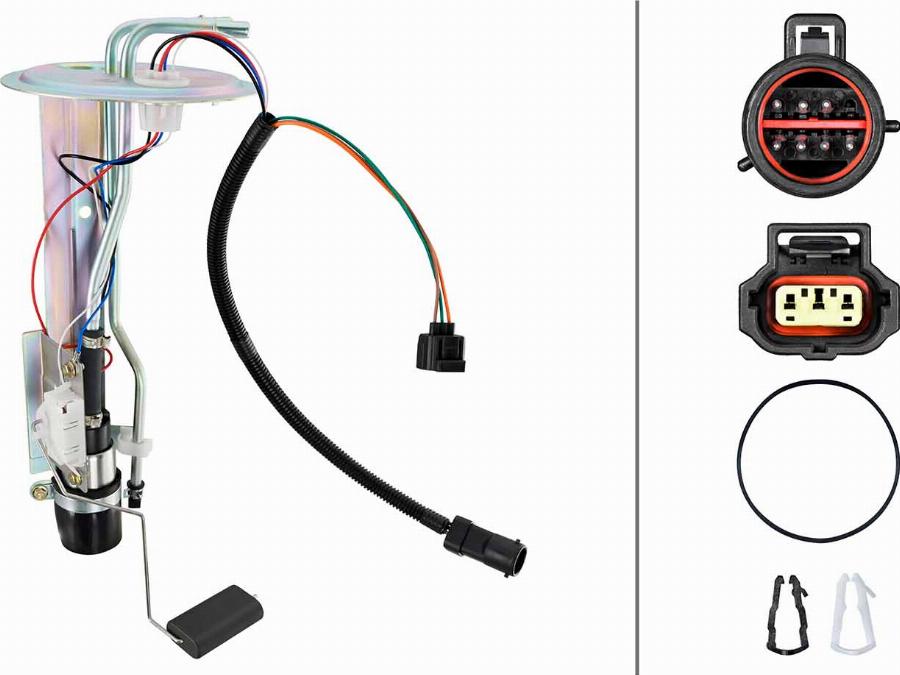 HELLA 8TF 358 318-701 - Module d'alimentation en carburant cwaw.fr