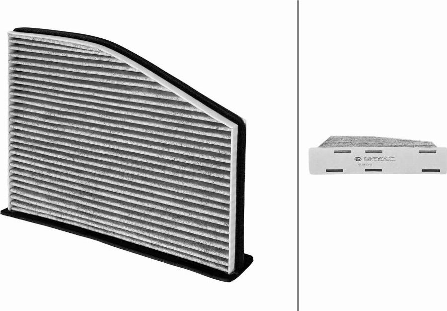 HELLA 8ZC 358 331-151 - Filtre, air de l'habitacle cwaw.fr