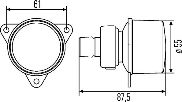 HELLA 2BA 008 221-041 - Feu clignotant cwaw.fr