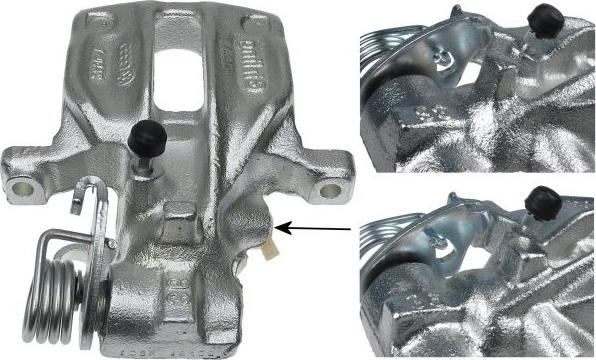 HELLA PAGID 8AC 355 382-481 - Étrier de frein cwaw.fr