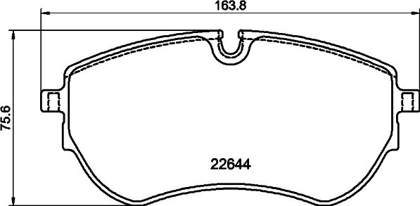 HELLA PAGID 8DB355045871 - Kit de plaquettes de frein, frein à disque cwaw.fr