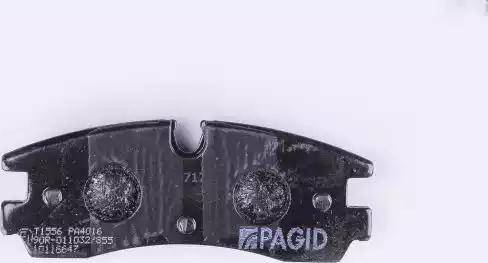 HELLA PAGID 8DB 355 006-611 - Kit de plaquettes de frein, frein à disque cwaw.fr