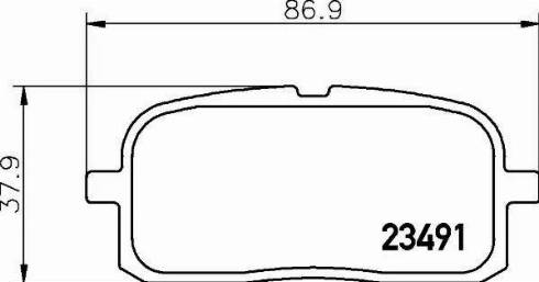 HELLA PAGID 8DB 355 014-781 - Kit de plaquettes de frein, frein à disque cwaw.fr