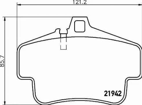 HELLA PAGID 8DB 355 018-461 - Kit de plaquettes de frein, frein à disque cwaw.fr