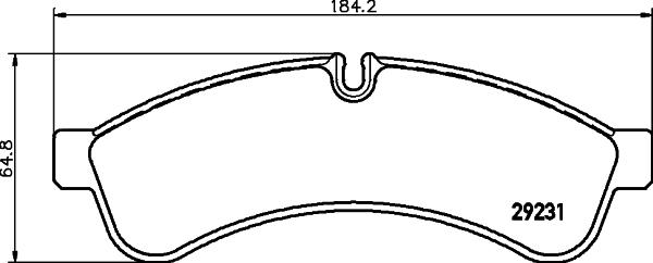 HELLA PAGID 8DB 355 039-251 - Kit de plaquettes de frein, frein à disque cwaw.fr