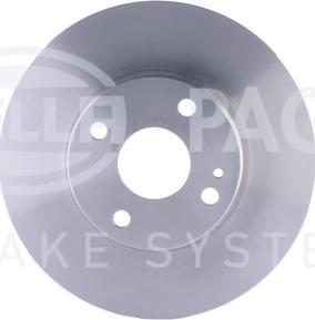 HELLA PAGID 8DD 355 106-491 - Disque de frein cwaw.fr