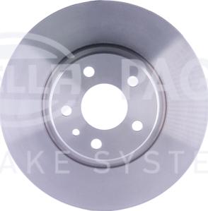 HELLA PAGID 8DD 355 106-451 - Disque de frein cwaw.fr