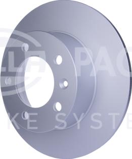 HELLA PAGID 8DD 355 108-291 - Disque de frein cwaw.fr