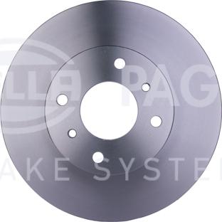 HELLA PAGID 8DD 355 107-991 - Disque de frein cwaw.fr