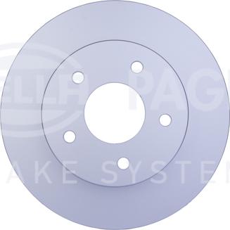 HELLA PAGID 8DD 355 110-401 - Disque de frein cwaw.fr