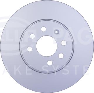 HELLA PAGID 8DD 355 110-251 - Disque de frein cwaw.fr