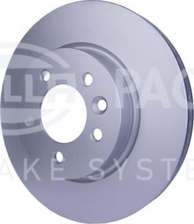 HELLA PAGID 8DD 355 118-641 - Disque de frein cwaw.fr