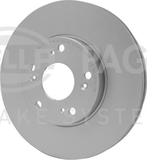 HELLA PAGID 8DD 355 118-191 - Disque de frein cwaw.fr