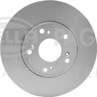 HELLA PAGID 8DD 355 118-191 - Disque de frein cwaw.fr