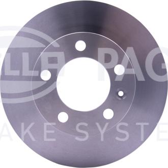 HELLA PAGID 8DD 355 117-121 - Disque de frein cwaw.fr