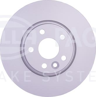 HELLA PAGID 8DD 355 129-491 - Disque de frein cwaw.fr