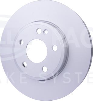 HELLA PAGID 8DD 355 129-661 - Disque de frein cwaw.fr