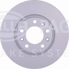 HELLA 8DD 355 129-261 - Disque de frein cwaw.fr