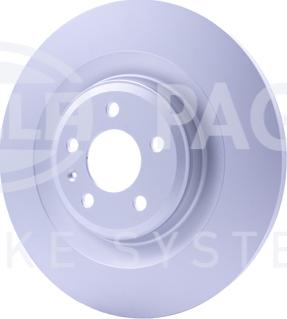 HELLA PAGID 8DD 355 126-511 - Disque de frein cwaw.fr