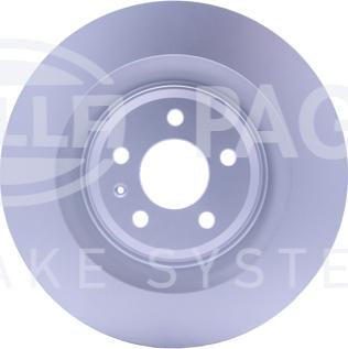 HELLA PAGID 8DD 355 126-511 - Disque de frein cwaw.fr