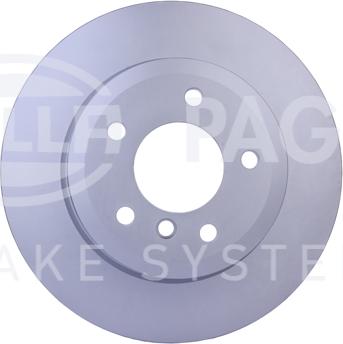 HELLA PAGID 8DD 355 126-521 - Disque de frein cwaw.fr