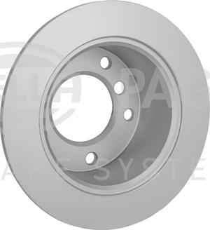 HELLA PAGID 8DD 355 128-401 - Disque de frein cwaw.fr